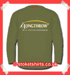Longthrow Rory Delap Long Sleeve Khaki