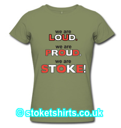 Women's We are Loud, Proud and Stoke