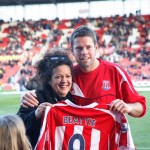 Pitchside with Beats. Still Smiling!